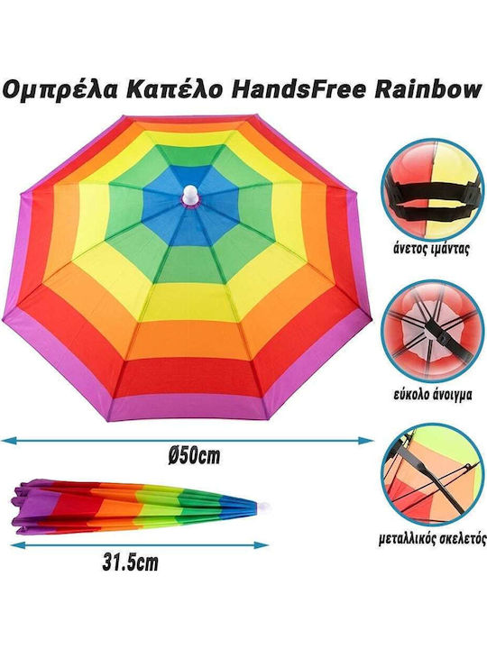 Umbrelă De Ploaie Compactă Multicoloră Umbrelă De Ploaie Compactă Multicoloră