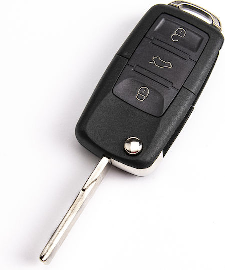 Дистанционно Ключ За Кола Електронно Vw Beetle Golf Jetta Passat Hu66