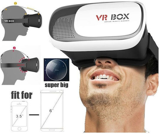 VRBOX VR Headset for Mobile from 4.7" to 6" with Gamepad
