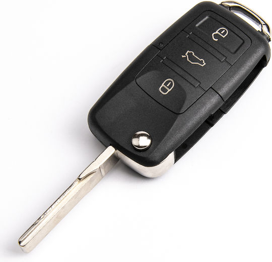 Телеремонт Ключ За Кола Електронен Vw Seat Skoda Id48 Hu66 1k0959753