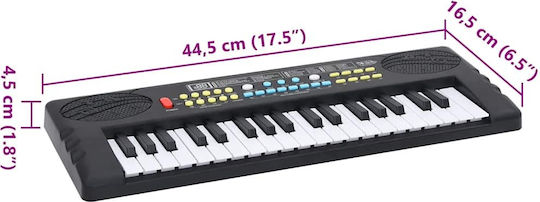 vidaXL Electric Stage Piano 4103506 with 37 Weighted Keys