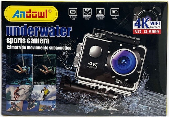 Andowl Qk999 Hd Action Camera HD (720p) Μαύρη