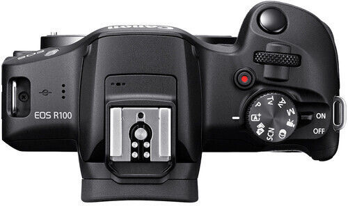 Canon EOS R100 Mirrorless Φωτογραφική Μηχανή Kit (RF-S 18-45mm f/4.5-6.3 IS STM) Μαύρη