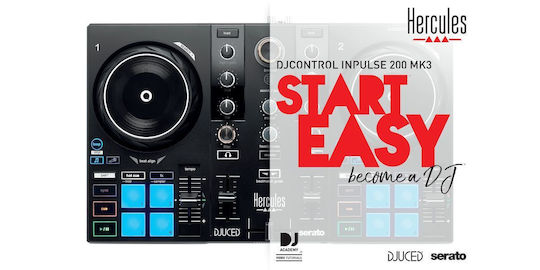 Hercules DJ Control AIR+ Usb DJ Controller DJ Control AIR+