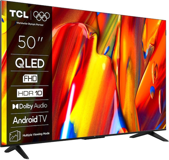 TCL Smart Fernseher 50 Zoll Volle HD QLED S59K HDR 2025 50S59K