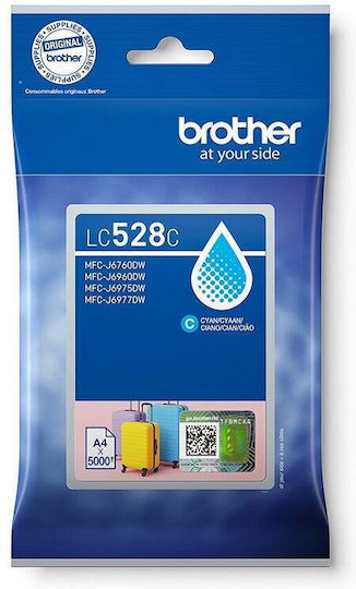 Brother LC528C Original Inkjet Printer Ink Cyan (LC-528C)