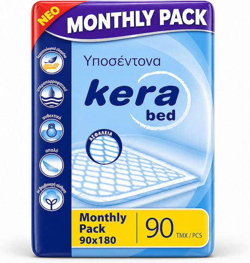 Kera Bed Super Pernute de incontinență 90x180cm 6x15buc