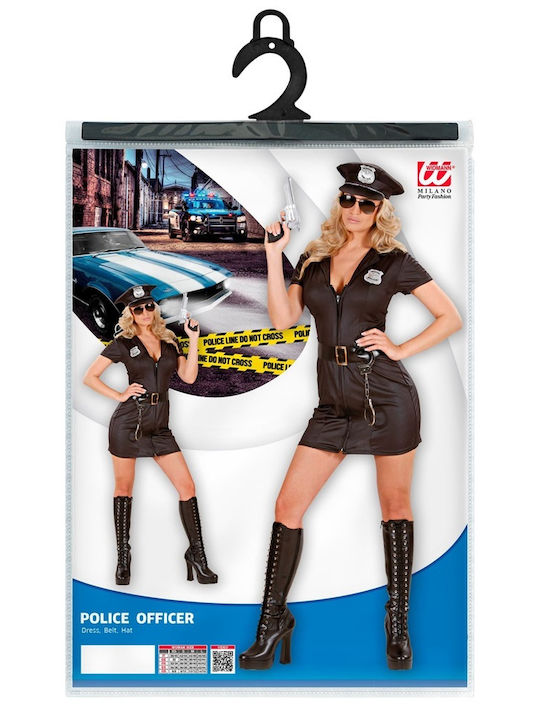 Adult Carnival Costume Policewoman