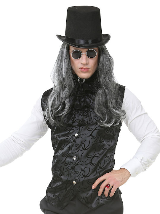 Adult Carnival Satin Gothic Vest