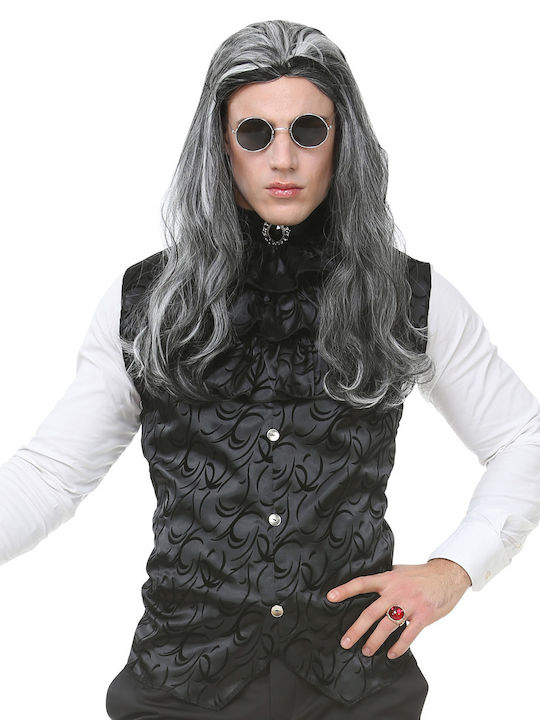 Adult Carnival Satin Gothic Vest