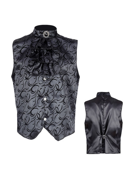 Adult Carnival Satin Gothic Vest