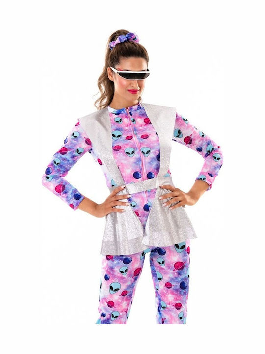 Costum de Carnaval pentru Adulți Galactic Alien