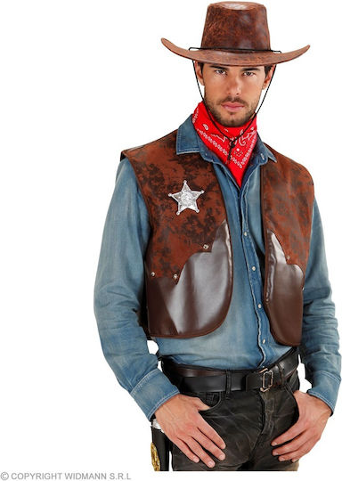 Vesta De Carnaval Pentru Adulți Cow Boy