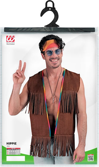 Αποκριάτικο Γιλέκο Ενηλίκων Hippie