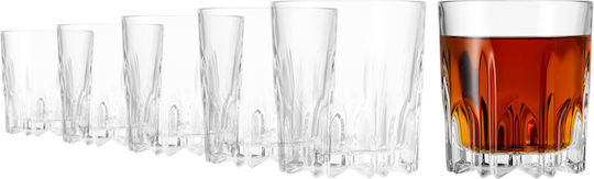 Borgonovo Set Whisky / Cocktail/Trinken Gläser aus Glas 300ml 6 Stück Borgonovo Set Whisky / Cocktail/Trinken Gläser aus Glas 300ml 6 Stück