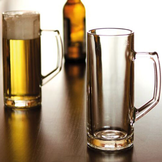 Borgonovo Borgonovo Bierglas aus Glas in Grün Farbe 630ml Borgonovo Borgonovo Bierglas aus Glas in Grün Farbe 630ml