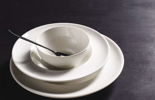 Porland Transparente Porzellan Suppenteller aus Porzellan 30cm Porland Transparente Porzellan Suppenteller aus Porzellan 30cm