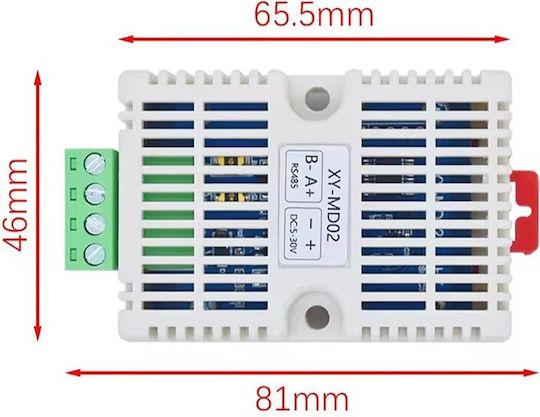 Xy-md02 Temperature Humidity Sensor Modbus