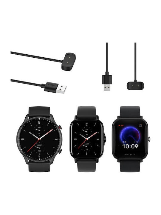 Φορτιστής για Amazfit Gtr2 / Gtr 2e / Gtr 2 Esim / T-rex Pro Μαύρος
