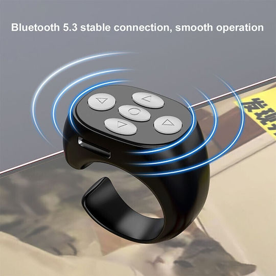 Selfie Controller Jx-05 Bluetooth Black