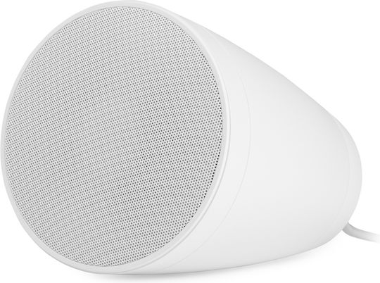 Power Dynamics Passive Hanging Pendant Speaker (Piece) White