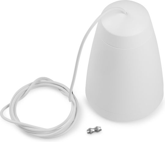 Power Dynamics Passive Hanging Pendant Speaker (Piece) White