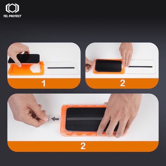 Tel Protect 5D Tempered Glass (iPhone 17 / 17 Pro / 16 Pro)