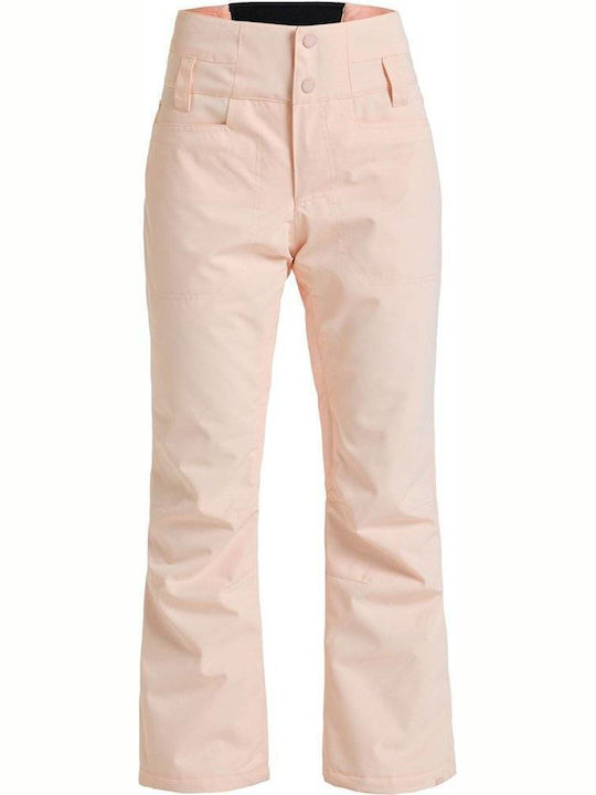 Roxy Snow Diversion ERJTP03276-MEB0 Γυναικείο Παντελόνι Σκι & Snowboard Ροζ