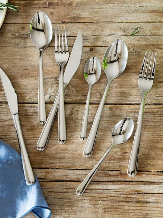 Monix Besteckset Edelstahl Silber 24 Stück