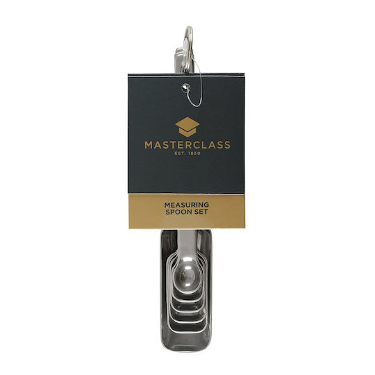Kitchen Craft Stainless Steel Kitchen Measuring Tool 15ml 6 Pieces