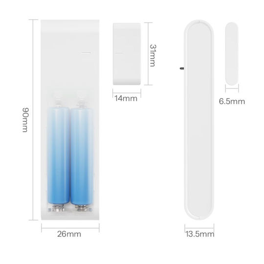 Sonoff SenseGuard DW Gen2 Wireless ZigBee Contact Sensor