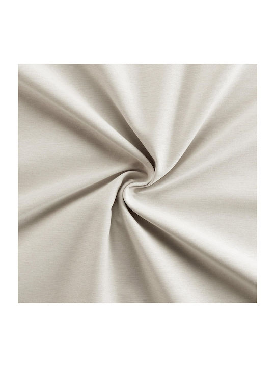Bett-Volant Beige mit Volant 200x200cm