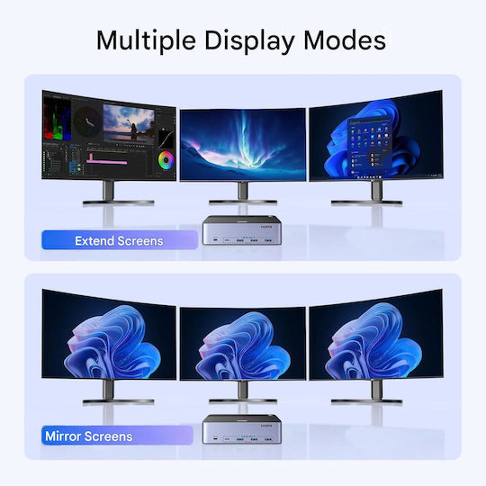 X002GE9P5R Comutator KVM și de Date cu HDMI / DisplayPort / USB 3.0