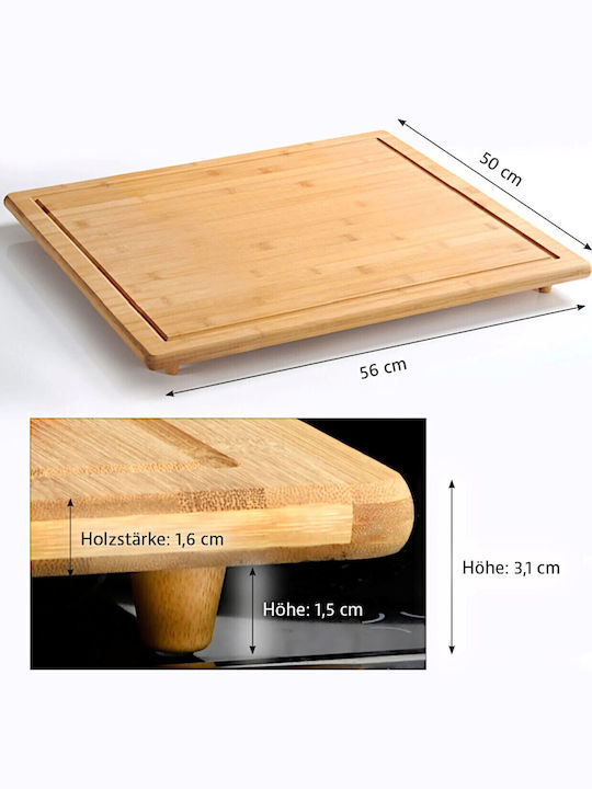 Kesper Дървено Плато За Сервиране 56x50x3.1см
