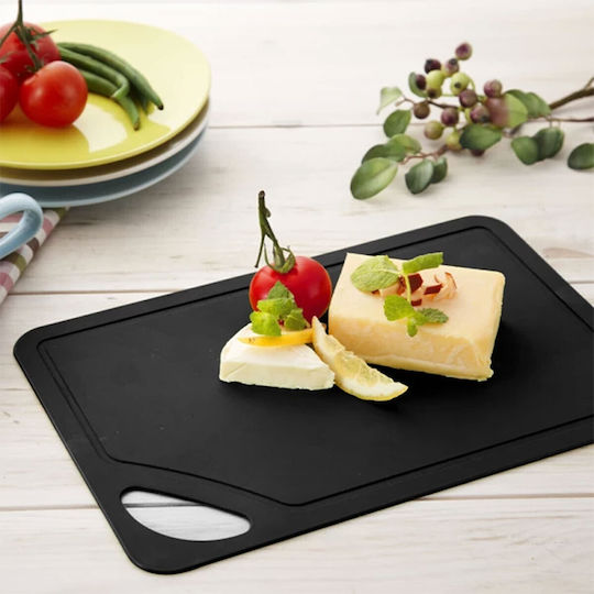 Set of Red Plastic Chopping Boards 26.2x17cm 3 Pieces