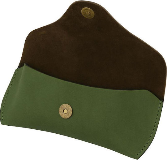 Leather Eyeglass Case Tl142571 Green