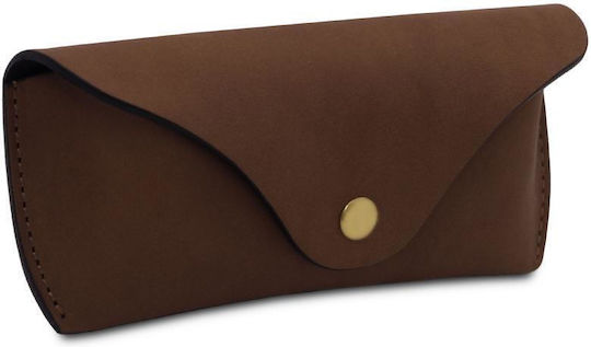 Leather Eyeglass Case Tl142571 Dark Brown