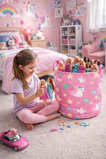 The Toy Bin Children's Storage Basket
