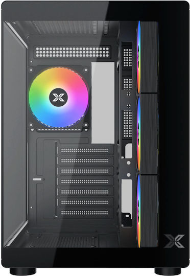 Vengeance Gamer's Choice Warfare-V8 Гейминг Настолен Компютър (Ryzen 5-7500X3D/32GB DDR5/1.0TB SSD/Radeon RX 9070 GRE/Без Операционна Система)