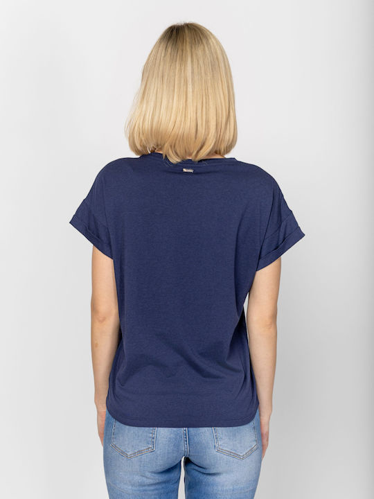 Tricou Damă Navy