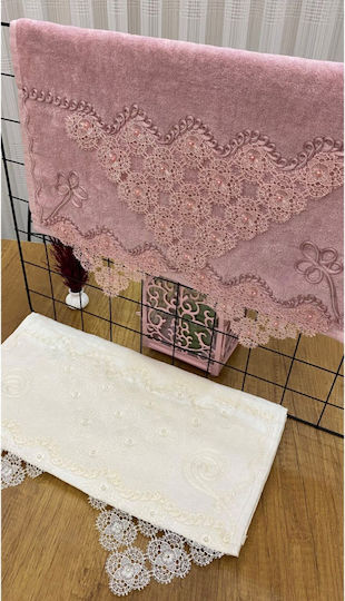 SteweHome Badetuch Gesicht 50x90cm Rosa 2Stücke