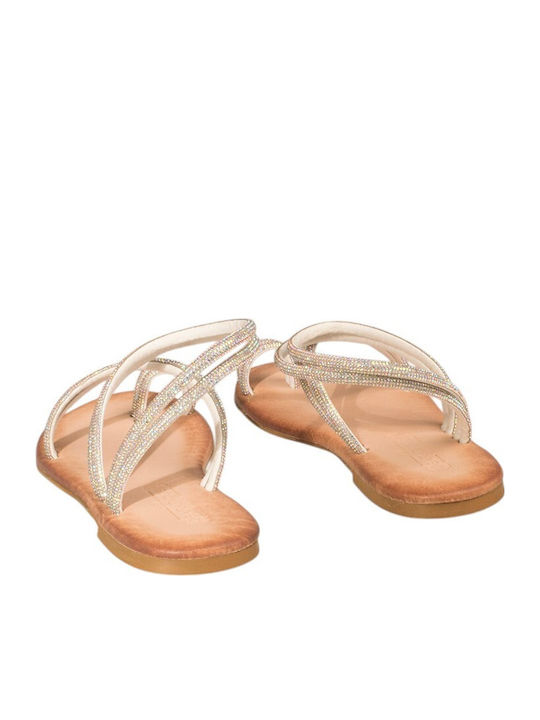 Women's Silver Flat Sandals