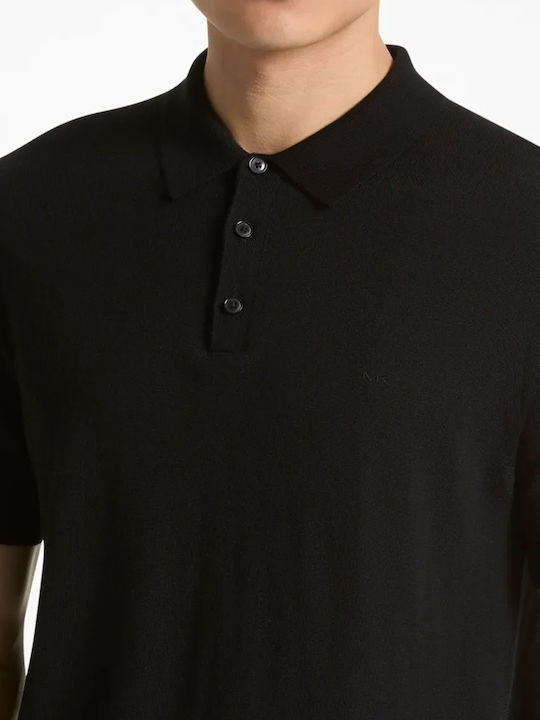 Polo Short Sleeve Blouse Black