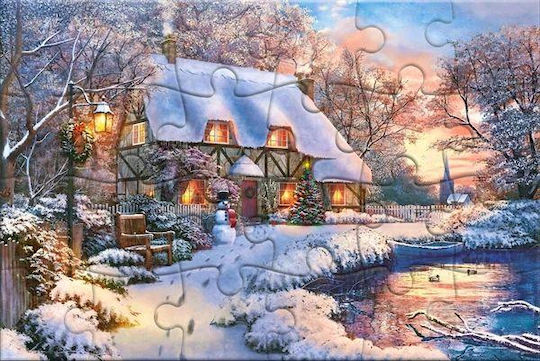 Παιδικό Puzzle Winter 24pcs Castorland