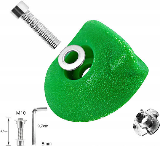 Kletterwand Mehrfarbig