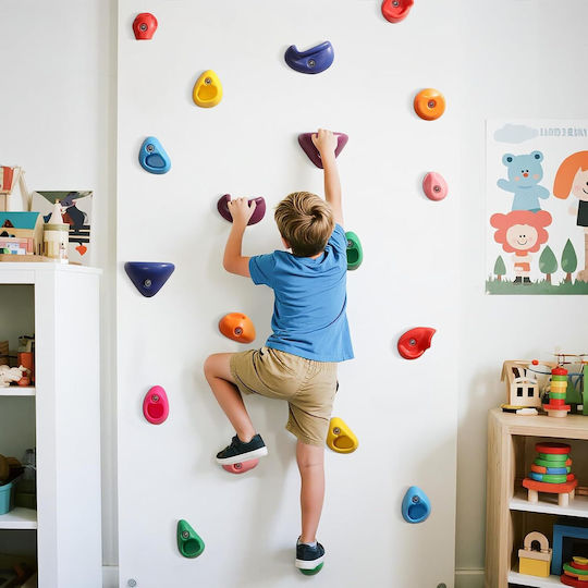 Kletterwand Mehrfarbig