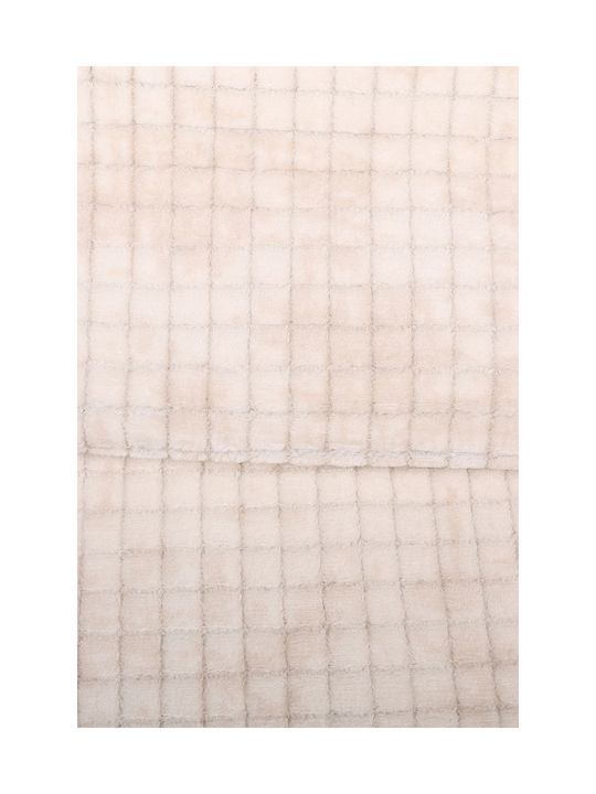 SteweHome Αντιολισθητικό Χαλί Ορθογώνιο Μπεζ 50x80cm