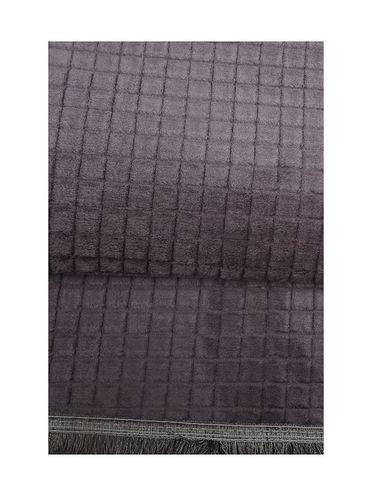 SteweHome Неплъзгащ Се Килим 50x80см Сив