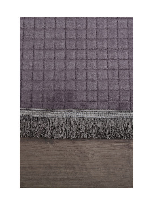 SteweHome Αντιολισθητικό Χαλί Ορθογώνιο Γκρι 120x180cm