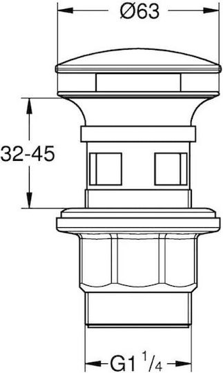 Grohe Ventil Spülbecken Schwarz